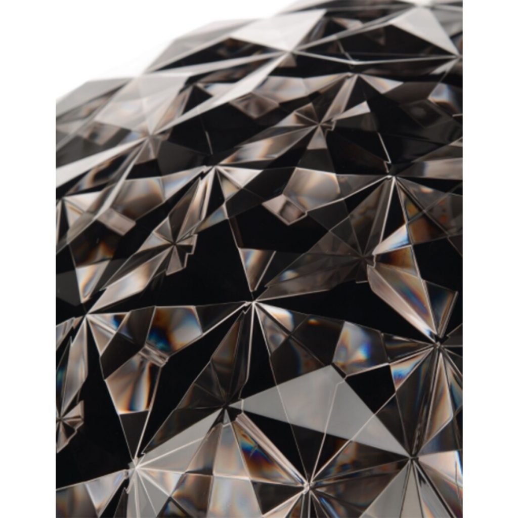kartell_planet_stelo_lampada_da_tavolo_fumè_fronte